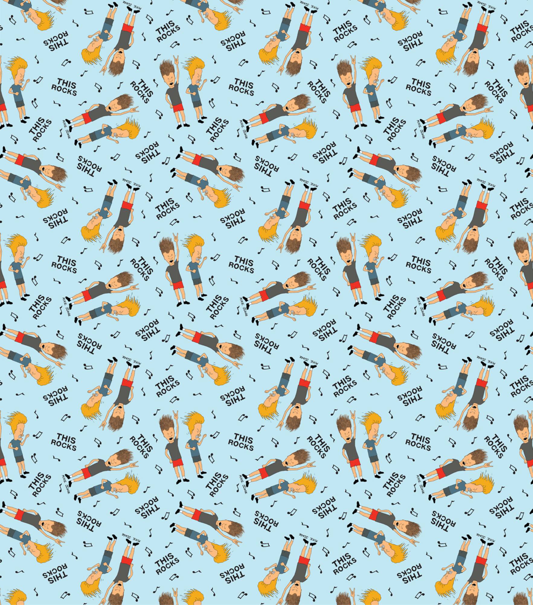 Nickelodeon Beavis & Butthead Cotton Fabric